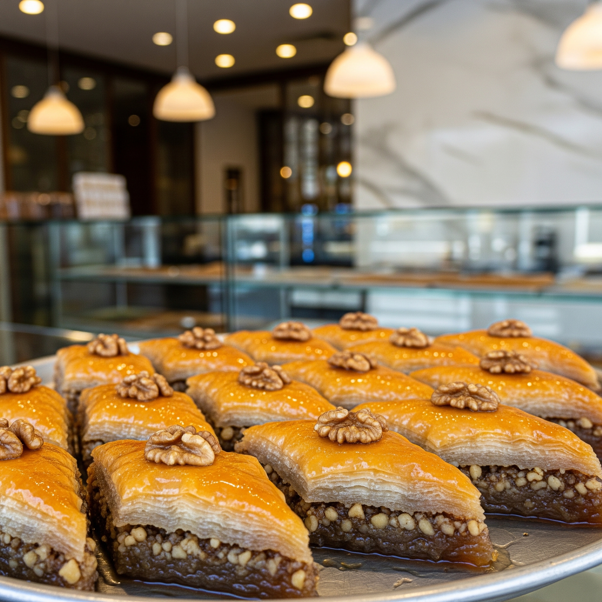 Baklava mit Walnüssen